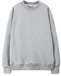Light Gray Sweatshirt