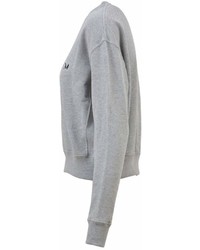 Calvin Klein Logoed Grey Sweatshirt