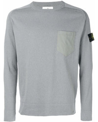 Stone Island Long Sleeve Logo Sweatshirt