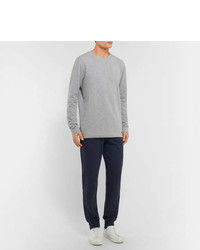 Hanro Mlange Stretch Cotton Jersey Sweatshirt