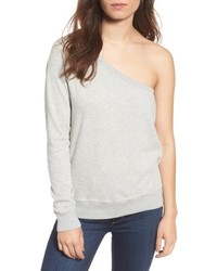 Pam & Gela One Shoulder Sweatshirt
