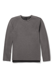 Theory Panelled Scuba Jersey Sweatshirt