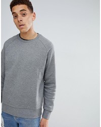 Weekday Paris Sweatshirt In Grey