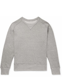 Secondskin Slim Fit Loopback Cotton Jersey Sweatshirt