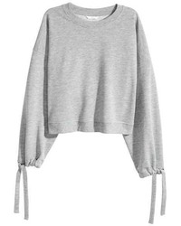 H&M Sweatshirt With Drawstrings