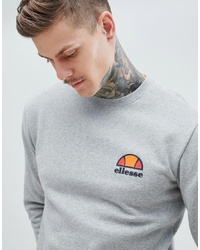 Ellesse Sweatshirt With Small Logo In Grey