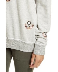 The Great The College Embroidered Sweatshirt