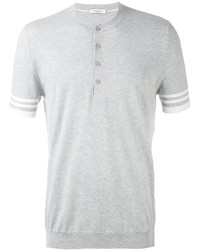 Paolo Pecora Buttoned Round Neck T Shirt