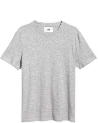 H&M Cotton And Silk T Shirt