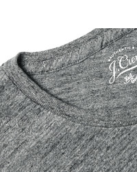 J.Crew Flagstone Mlange Knitted Cotton T Shirt