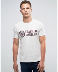 Franklin & Marshall Franklin And Marshall Large Crest T Shirt