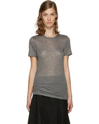 Isabel Marant Grey Madras T Shirt