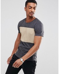 Selected Homme Color Block T Shirt
