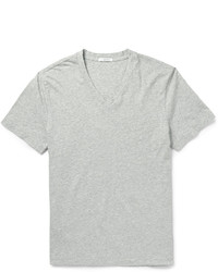 James Perse Mlange Combed Cotton Jersey T Shirt