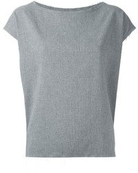 MM6 MAISON MARGIELA Cap Sleeve T Shirt