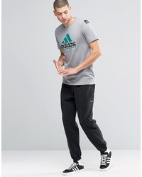 adidas Originals Eqt T Shirt In Gray Ay9226