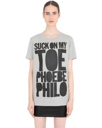 House of Holland Phoebe Philo Cotton Jersey T Shirt