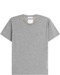 Valentino Rockstud Untitled Cotton T Shirt