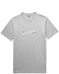 Lanvin Slim Fit Reflective Trimmed Mercerised Cotton Jersey T Shirt