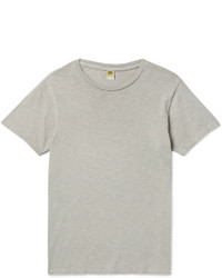 Velva Sheen Slub Cotton Jersey T Shirt