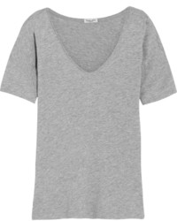 Splendid Supima Cotton And Micro Modal Blend T Shirt Gray