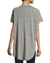 The Great The Shirttail Tee Gray