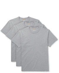 VISVIM Three Pack Cotton T Shirts