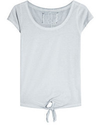 True Religion Tie Front T Shirt With Cotton