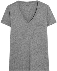 Madewell Whisper Cotton Jersey T Shirt Gray