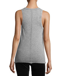 AG Jeans Ag Lexi Crewneck Fitted Tank