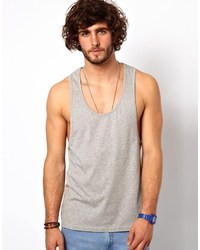 Asos Brand Tank With Extreme Racer Back