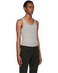 Tom Ford Grey Cotton Tank Top