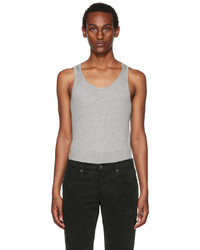 Tom Ford Grey Cotton Tank Top