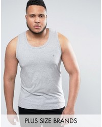 French Connection Plus Plain Muscle Fit Tank