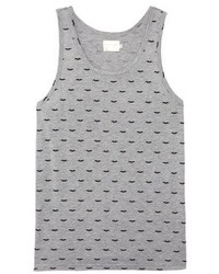 Shades Of Grey By Micah Cohen Mustaches Tank Top