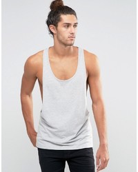 Asos Tank With Extreme Dropped Armhole And Racer Back