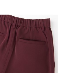 Uniqlo Drape Wide Leg Tapered Ankle Pants