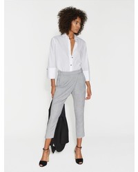 Halston Wrap Front Tapered Pant