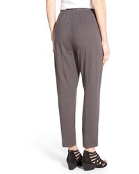 Eileen Fisher Hemp Organic Cotton Tapered Ankle Pants