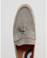 Lambretta Tassel Loafers In Gray