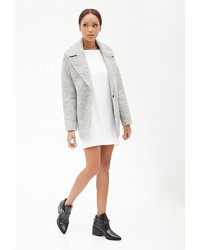 Forever 21 Wool Blend Boucle Coat