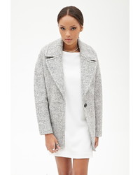 Forever 21 Wool Blend Boucle Coat