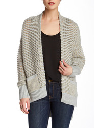 French Connection Gridlock Sparkle Wool Blend Cardigan