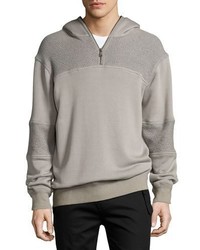 Grey Textured Sweatshirt