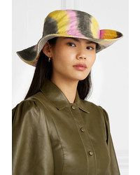 Ganni Tie Dyed Cotton Bucket Hat