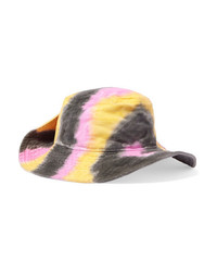 Ganni Tie Dyed Cotton Bucket Hat