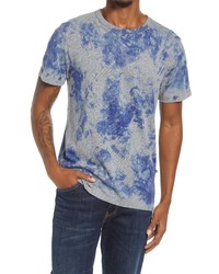 Sol Angeles Cobalt Marble Crewneck T Shirt