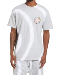 Icecream Flare Knit Graphic Tee In Harbor Mist At Nordstrom