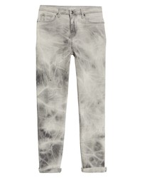 BP. Relaxed Straight Leg Jeans In Black Marble Wash At Nordstrom