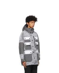 Colmar by White Mountaineering Grey Dyed Pockets Jacket